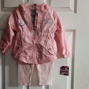 Disney Junior Minnie Mouse Gray and Red Top